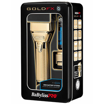 BaBylissPro GOLDFX FXONE Dual Foil Shaver FX79FSG