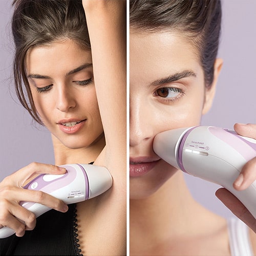 Braun IPL Long-Lasting Hair Removal System for Women and Men, New Silk  Expert Pro 3 PL3221, Head-to-Toe Usage, for Body & Face, Alternative to  Salon