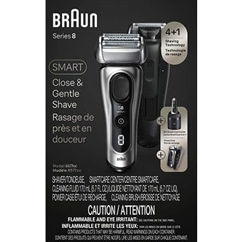 Braun 8577cc Series 8 Self-Cleaning