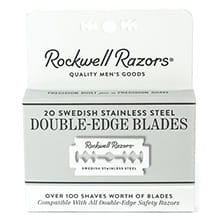Rockwell Razors Double Edge Razor Blades - 20 Pack